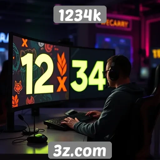 Impacto de 1234k na comunidade gamer